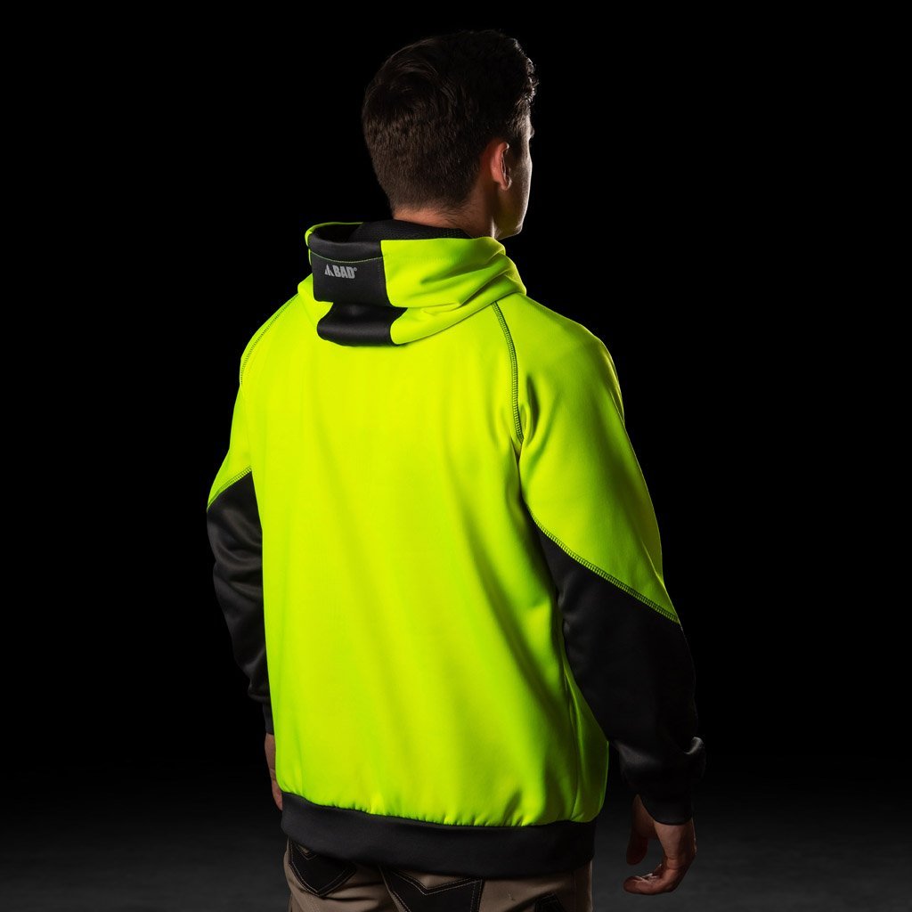 BAD ESSENTIAL™ HI-VIS FLEECE HOODIE