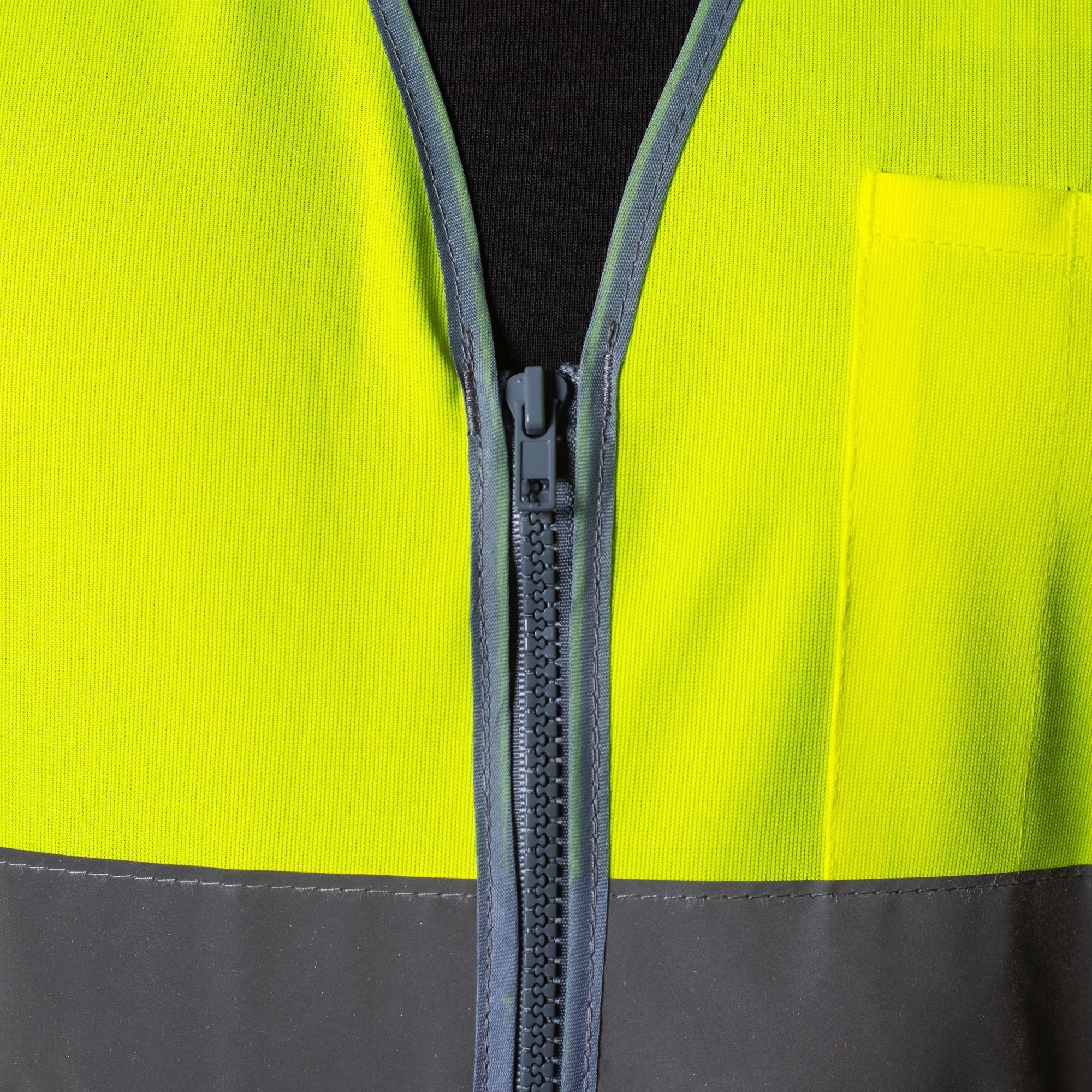 BAD® HI-VIS DAY/NIGHT ZIP SAFETY VEST