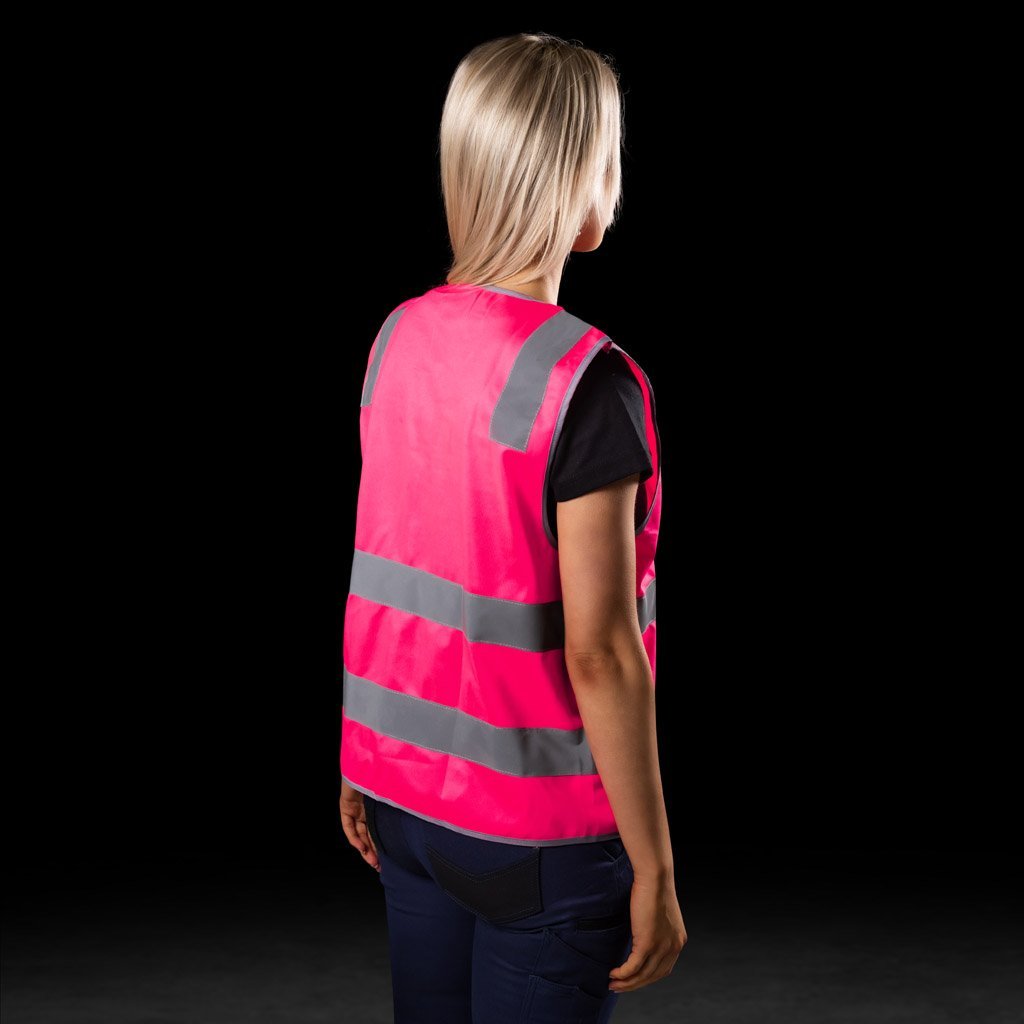 BAD® HI-VIS DAY/NIGHT ZIP SAFETY VEST