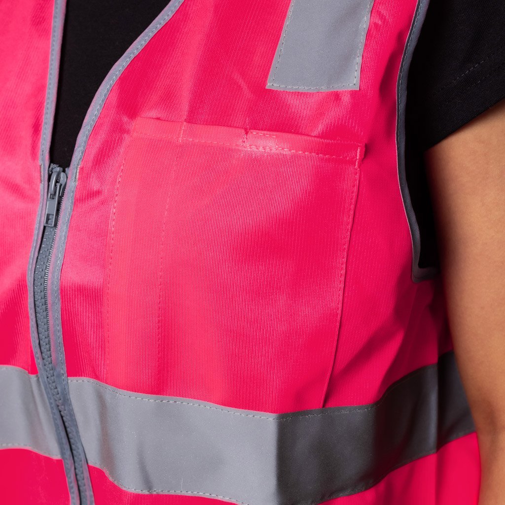 BAD® HI-VIS DAY/NIGHT ZIP SAFETY VEST