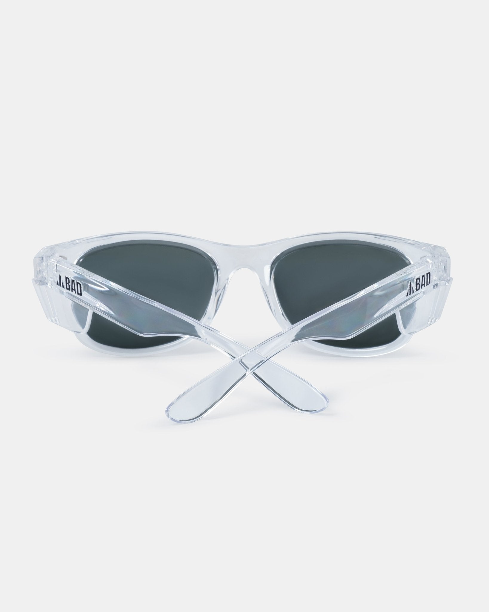 BAD LUCID™ POLARISED SAFETY SUNGLASSES (CLEAR/BLACK)