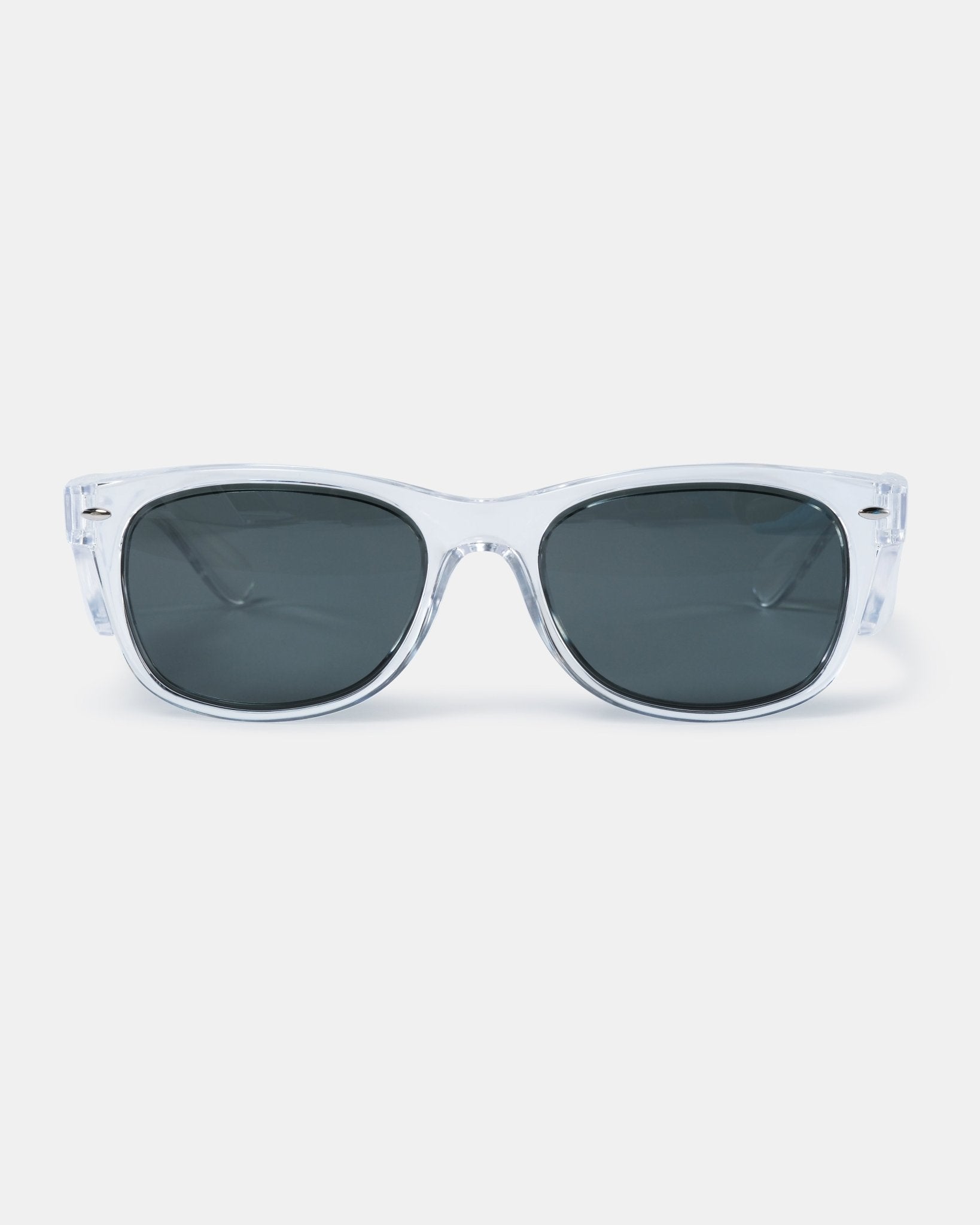 BAD LUCID™ POLARISED SAFETY SUNGLASSES (CLEAR/BLACK)