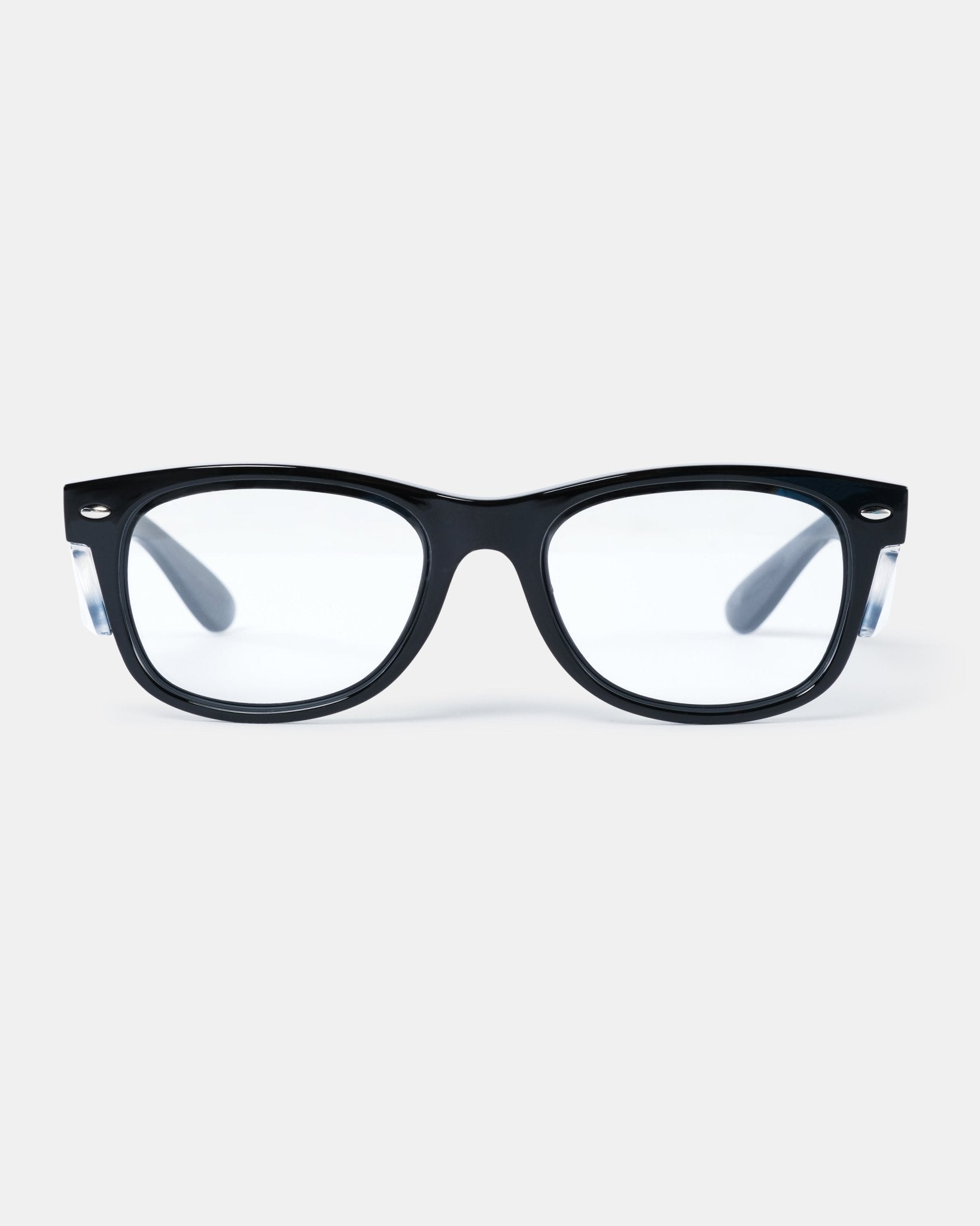 BAD LUCID™ SAFETY GLASSES (BLACK/CLEAR)