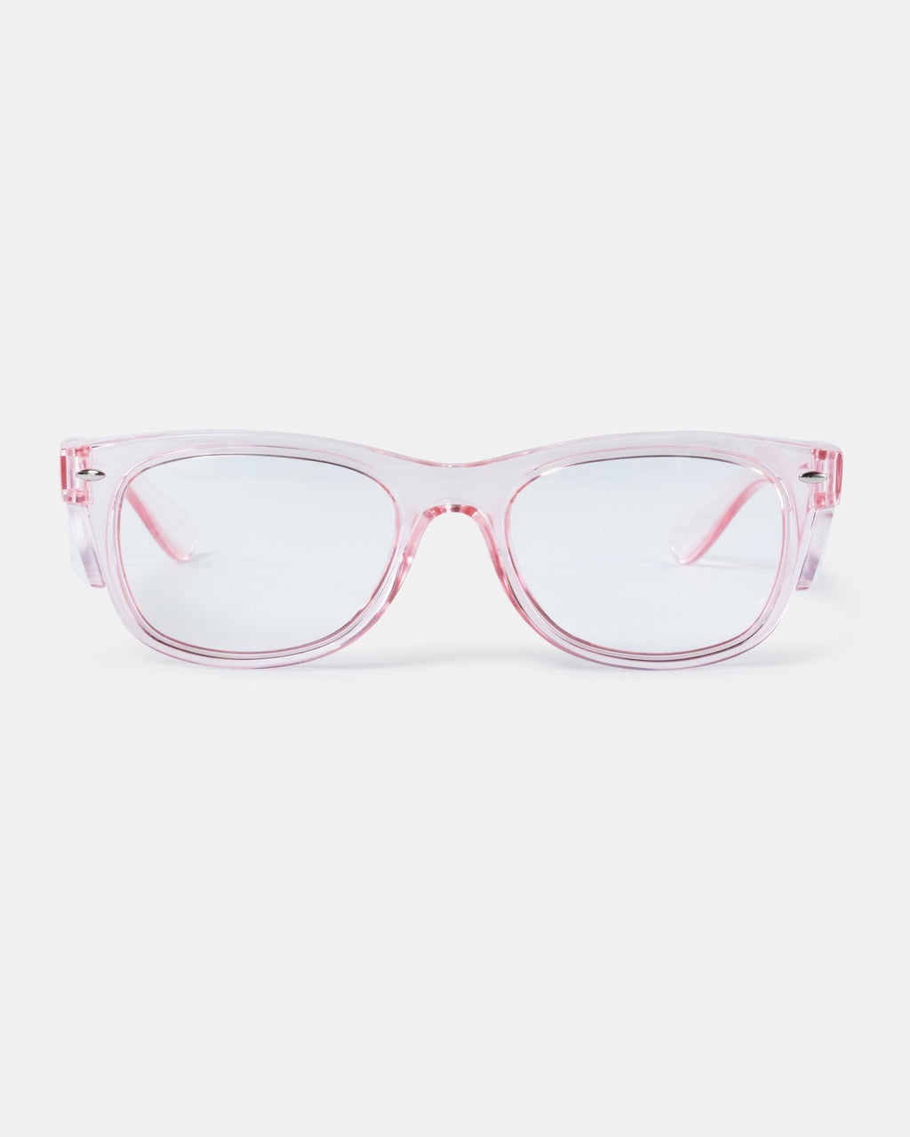 BAD LUCID™ SAFETY GLASSES (PINK/CLEAR)