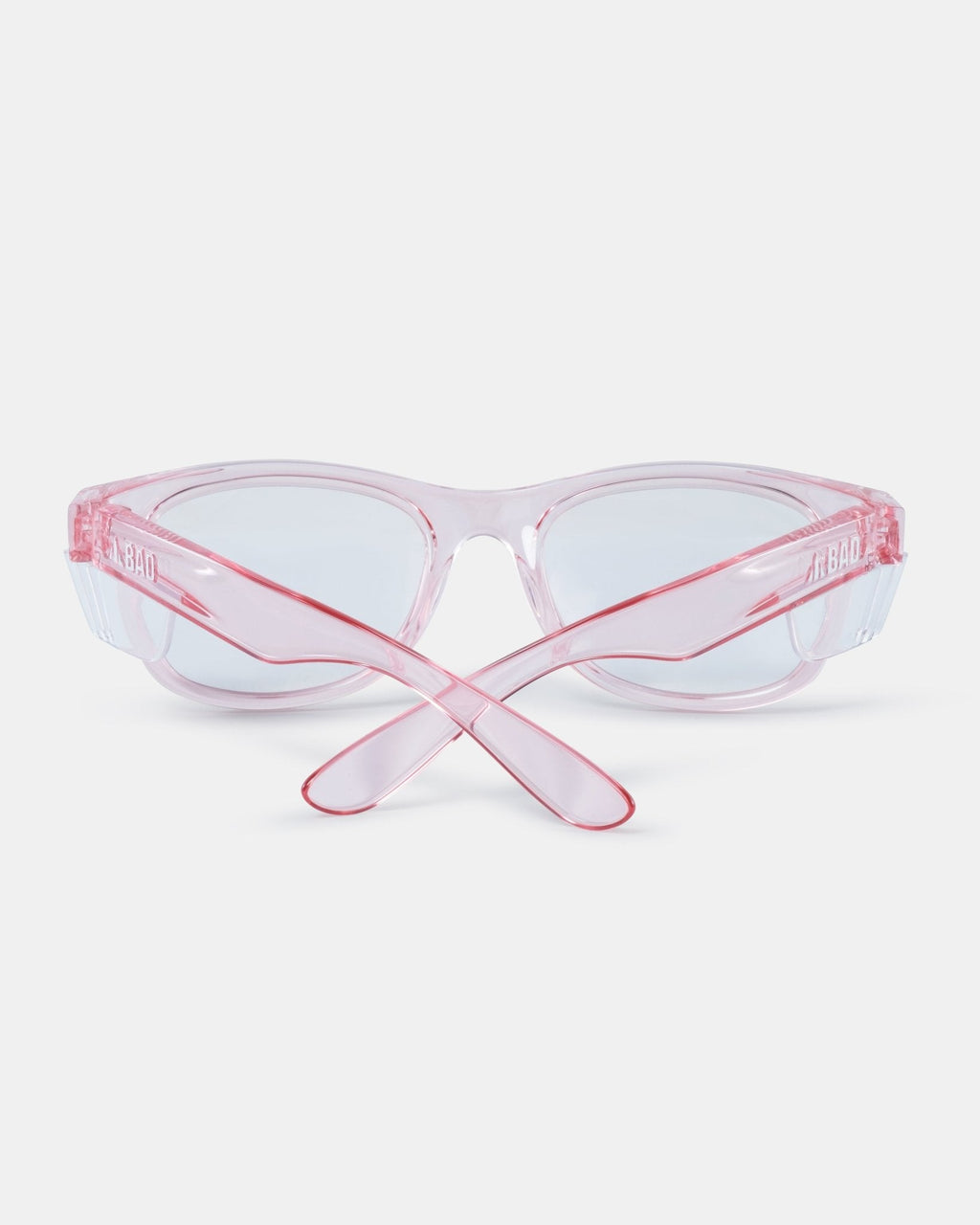 BAD LUCID™ SAFETY GLASSES (PINK/CLEAR)