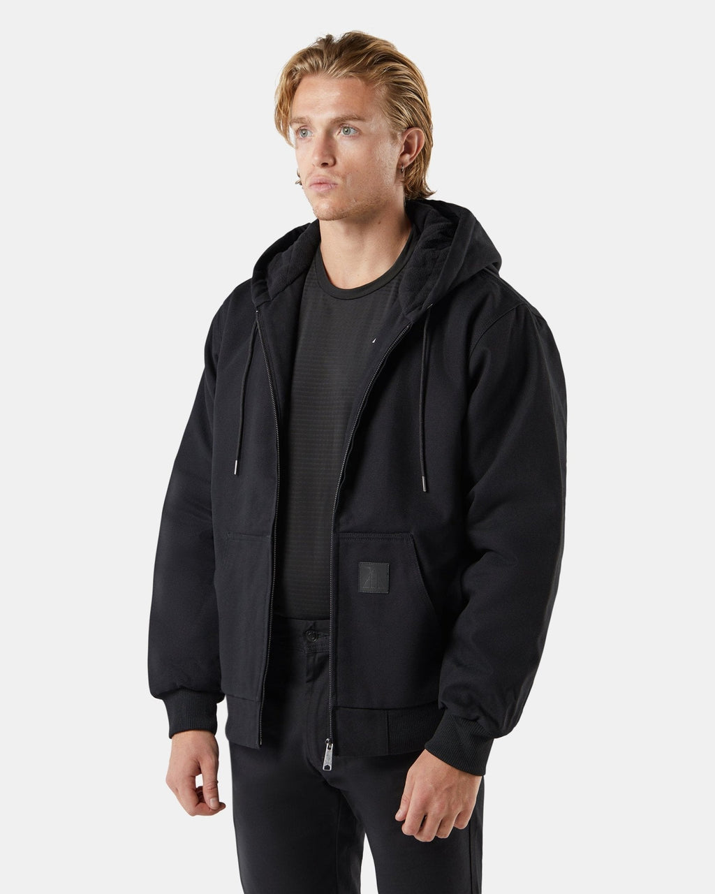 BAD MICHIGAN™ HEAVY-DUTY COTTON CANVAS HOODED JACKET