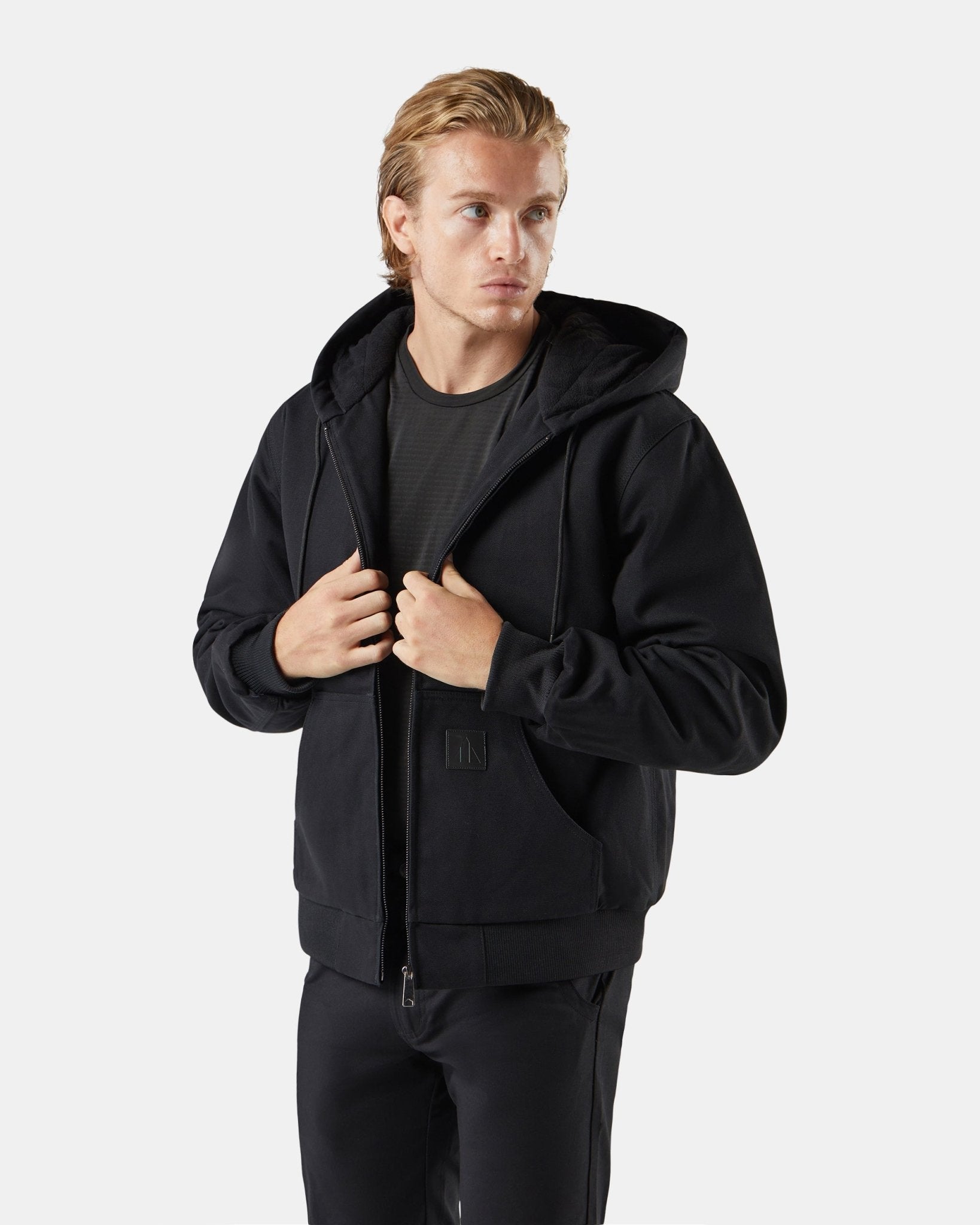 BAD MICHIGAN™ HEAVY-DUTY COTTON CANVAS HOODED JACKET