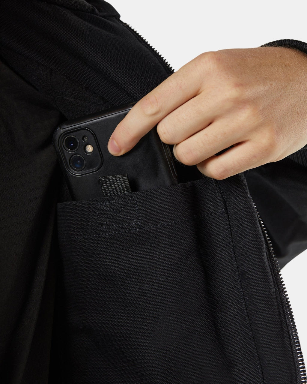 BAD MICHIGAN™ HEAVY-DUTY COTTON CANVAS HOODED JACKET