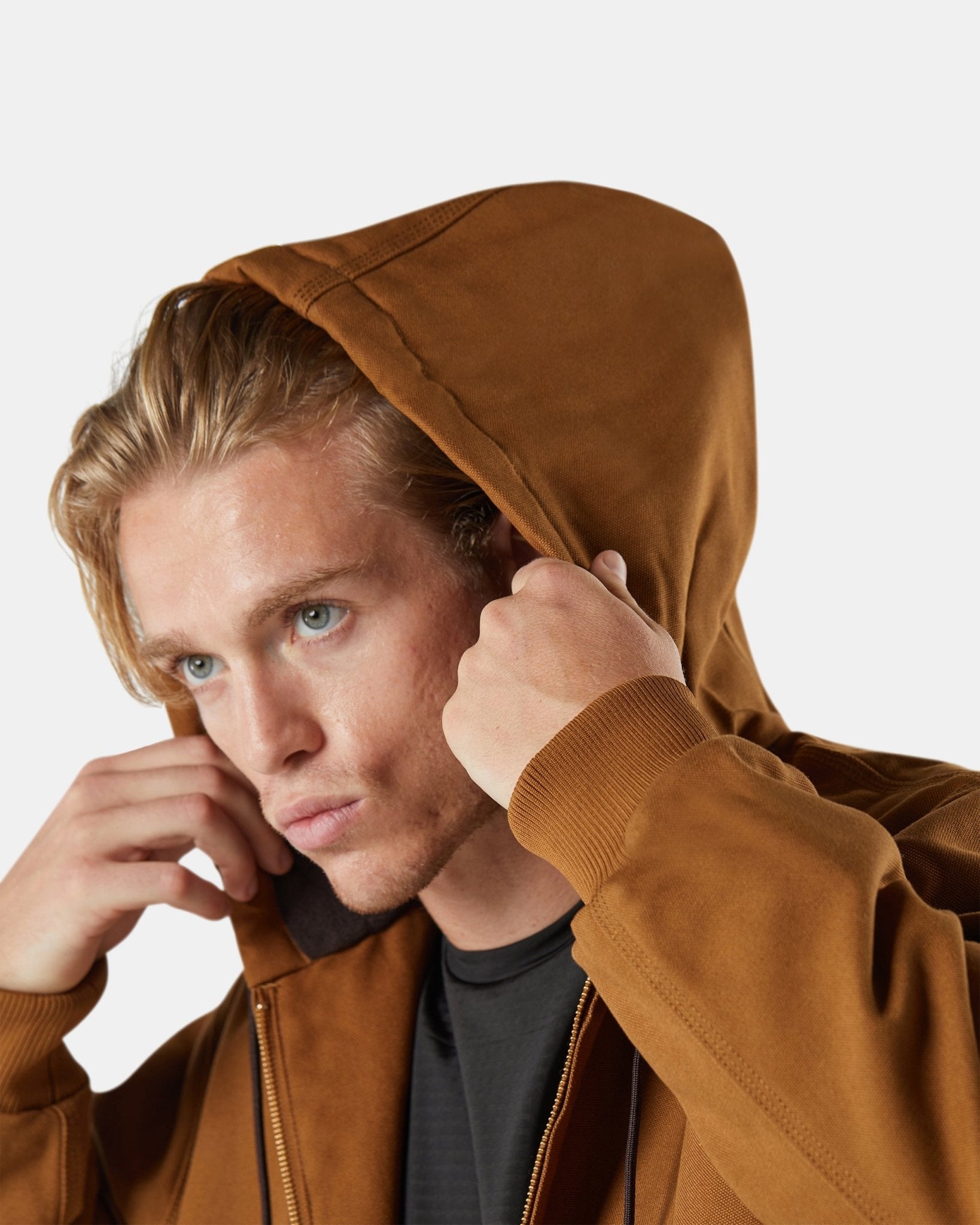 BAD MICHIGAN™ HEAVY-DUTY COTTON CANVAS HOODED JACKET