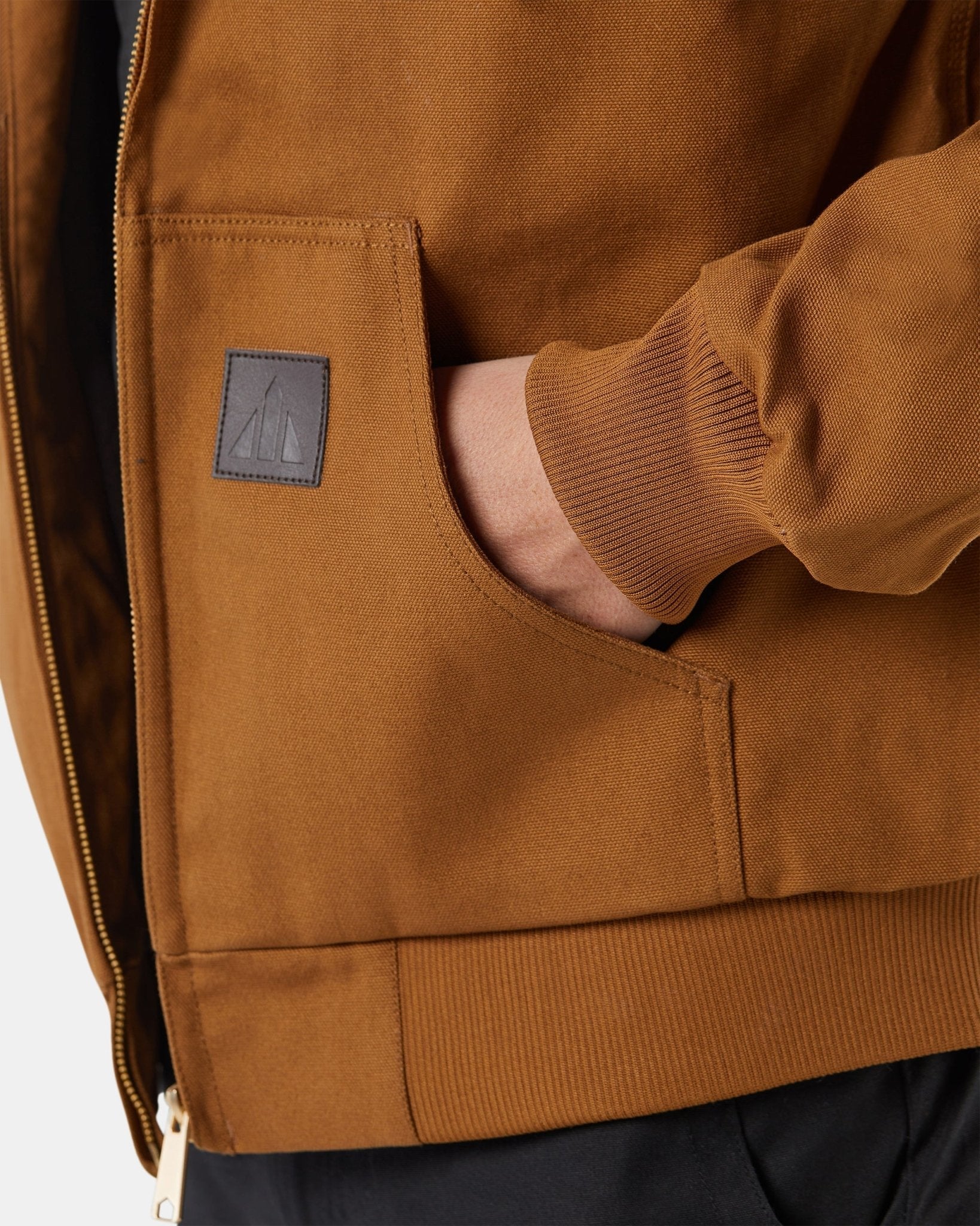 BAD MICHIGAN™ HEAVY-DUTY COTTON CANVAS HOODED JACKET