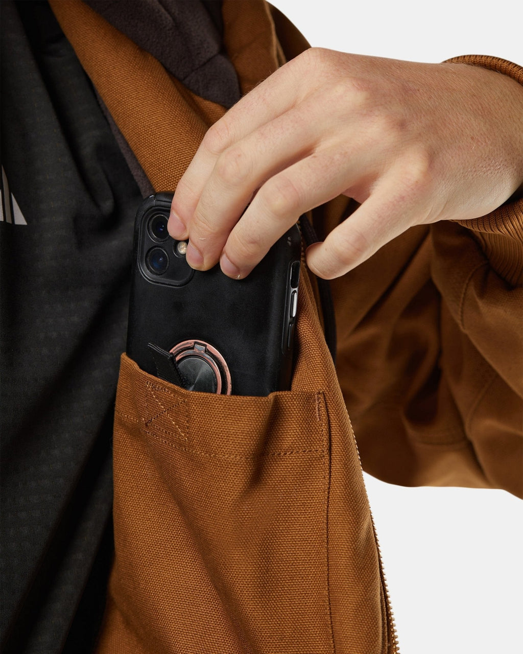 BAD MICHIGAN™ HEAVY-DUTY COTTON CANVAS HOODED JACKET