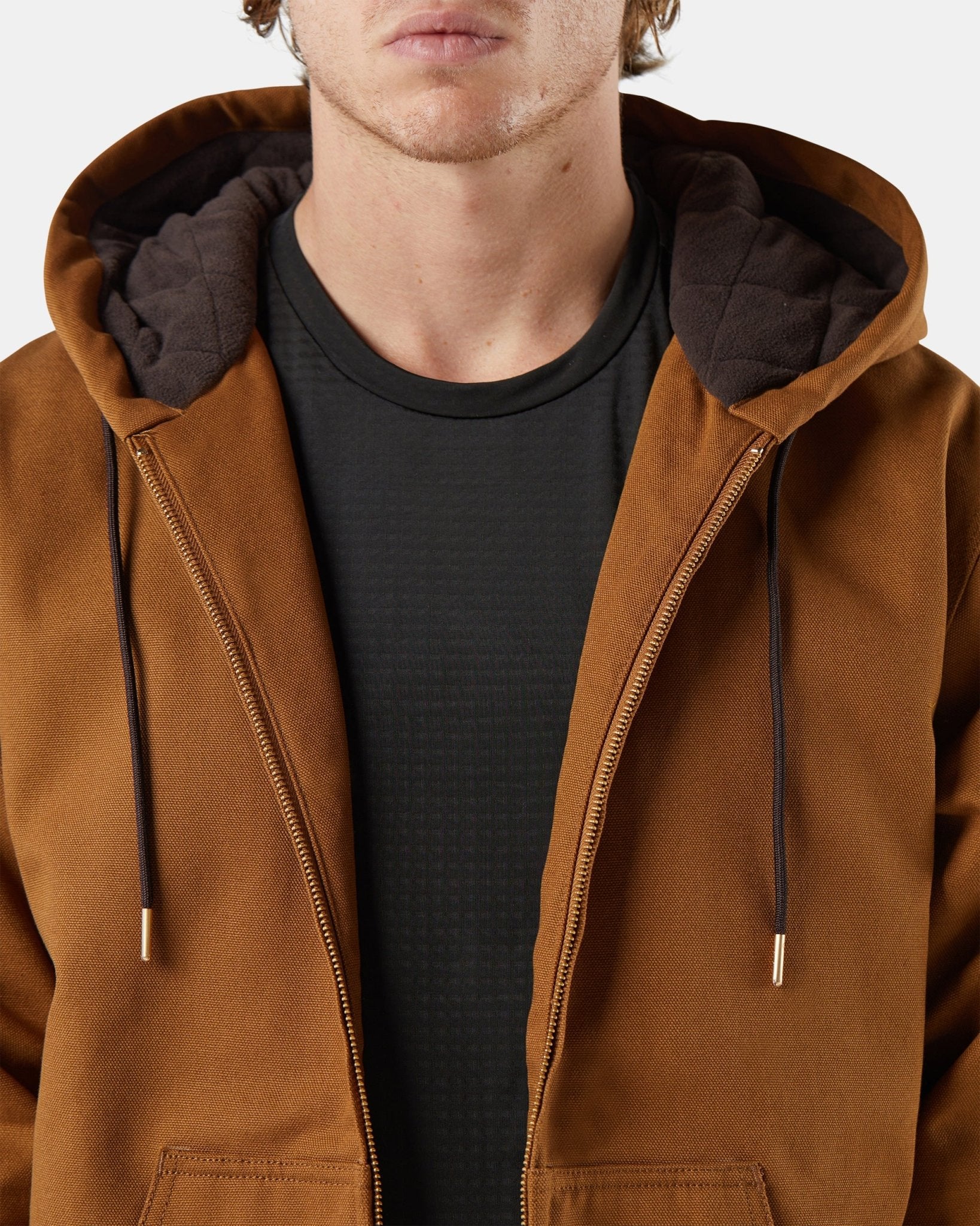 BAD MICHIGAN™ HEAVY-DUTY COTTON CANVAS HOODED JACKET