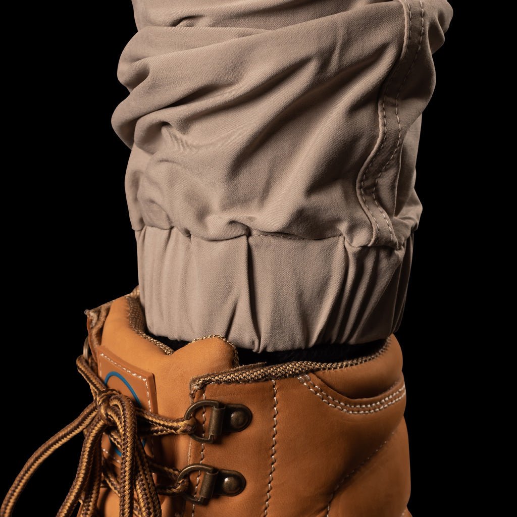 BAD NEXT™ WATERPROOF ELASTIC WAIST CUFFED WORK PANTS