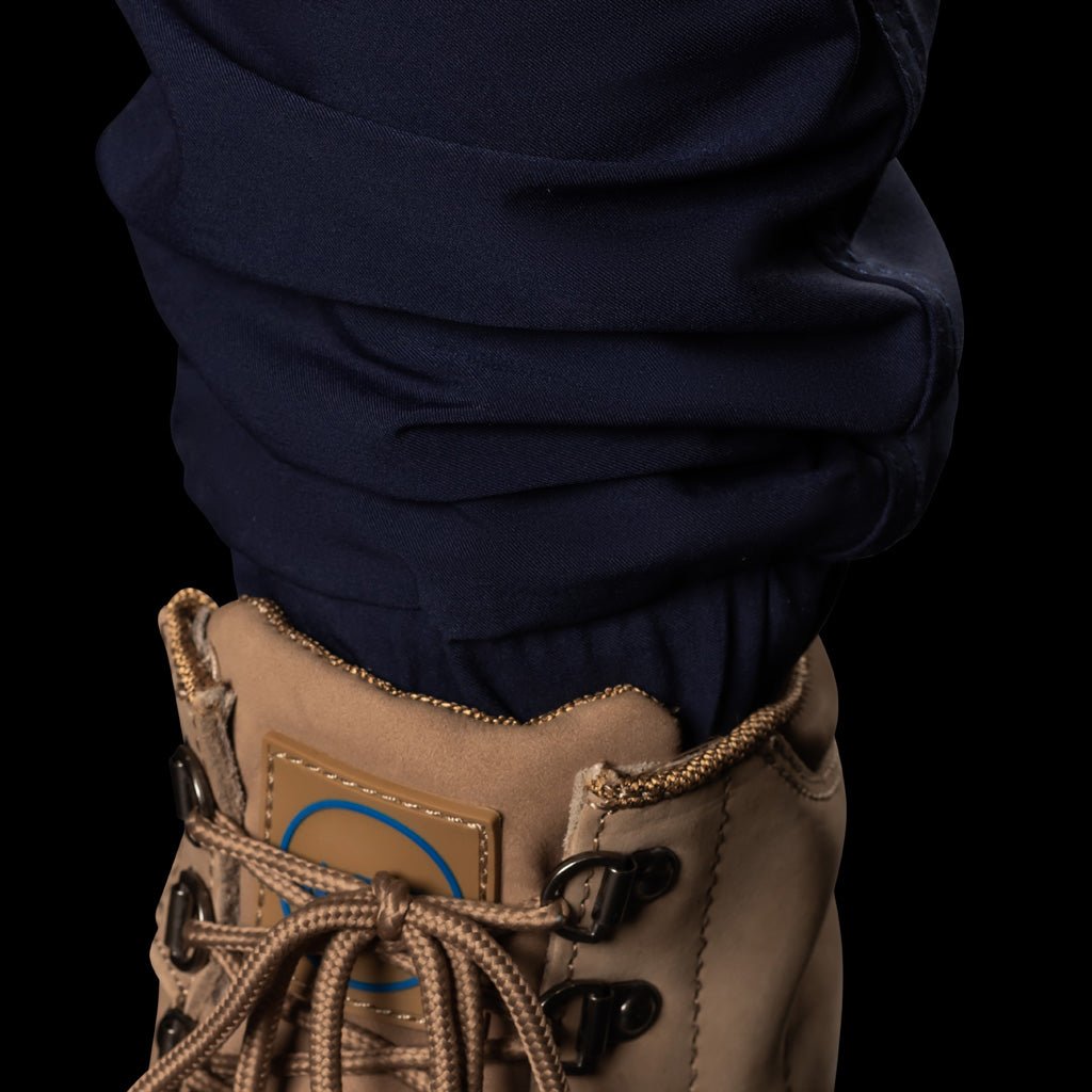 BAD NEXT™ WATERPROOF ELASTIC WAIST CUFFED WORK PANTS