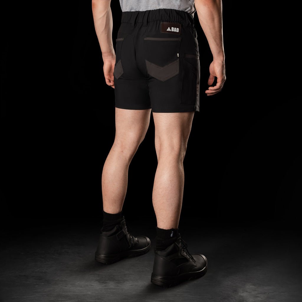 BAD NEXT™ WATERPROOF ELASTIC WAIST SHORT SHORTS