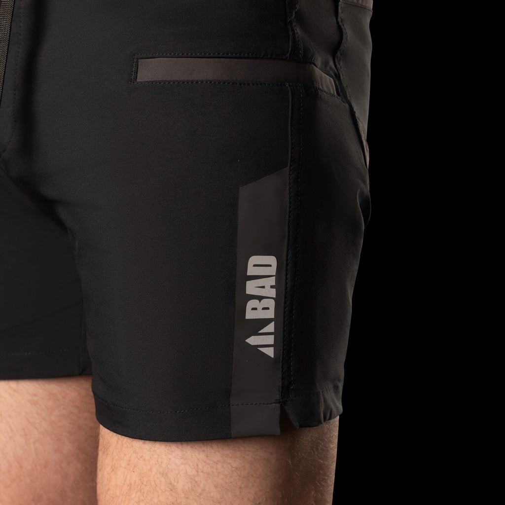 BAD NEXT™ WATERPROOF ELASTIC WAIST SHORT SHORTS