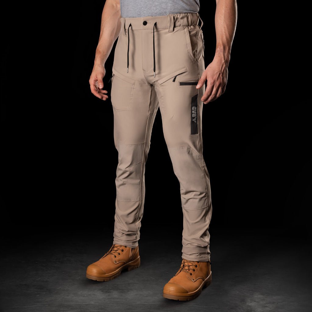 BAD NEXT™ WATERPROOF ELASTIC WAIST WORK PANTS