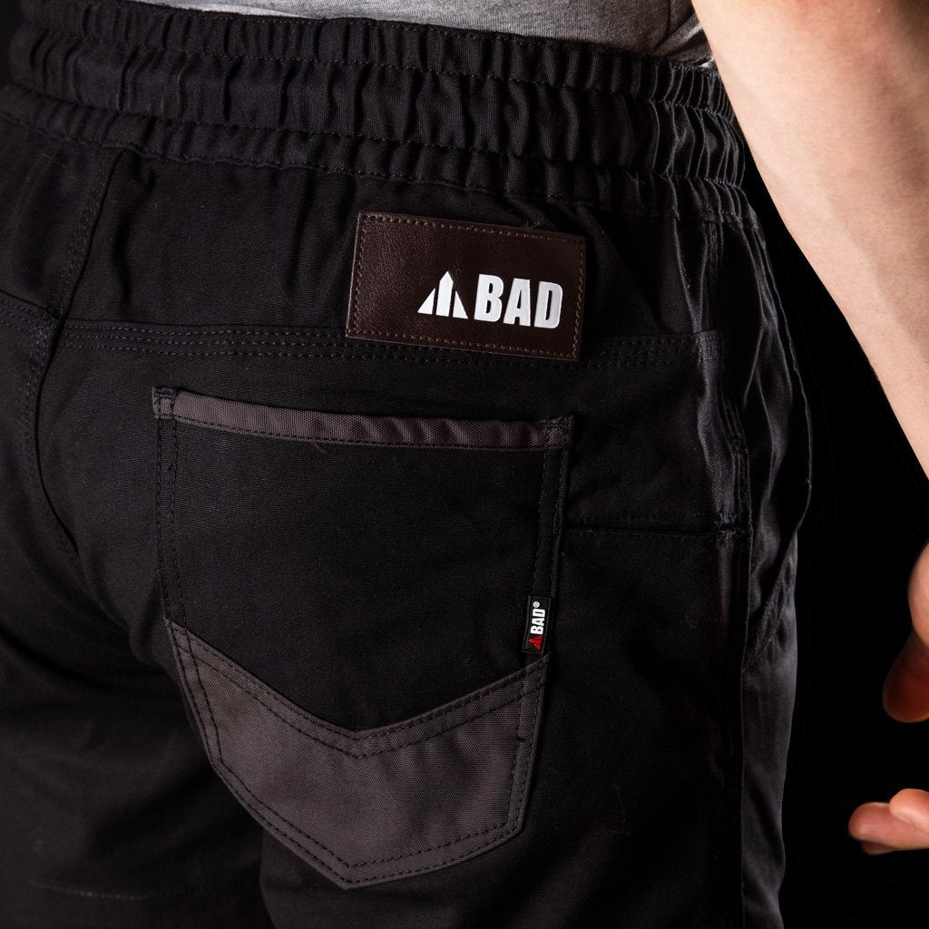 BAD SAVIOUR™ ELASTIC WAIST WORK SHORT SHORTS