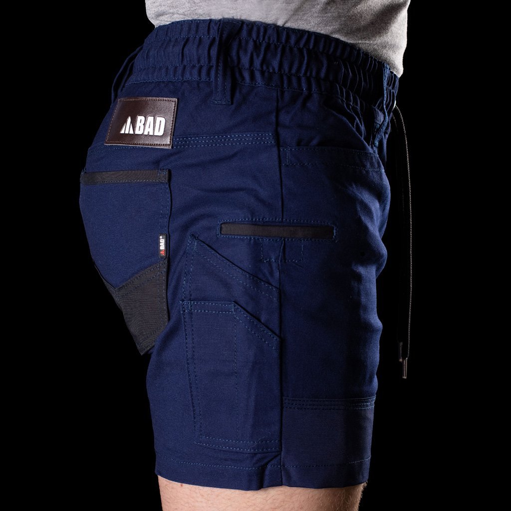 BAD SAVIOUR-PRO™ ELASTIC WAIST WORK SHORT SHORTS