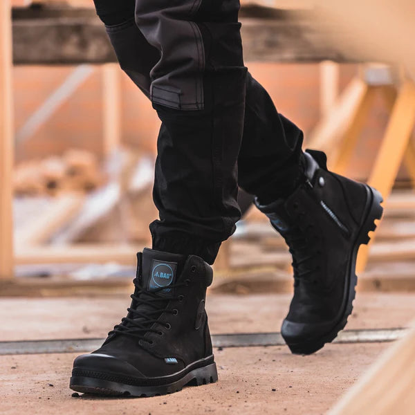 BAD SIGNATURE™ ZIP SIDE SAFETY WORK BOOTS