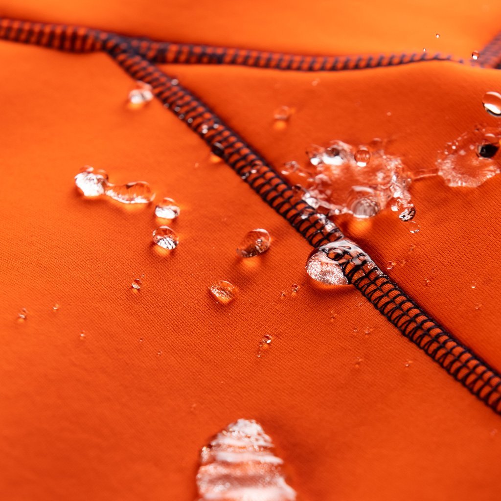 BAD WATERPROOF RAIN-DEFEND™ HI-VIS FLEECE HOODIE