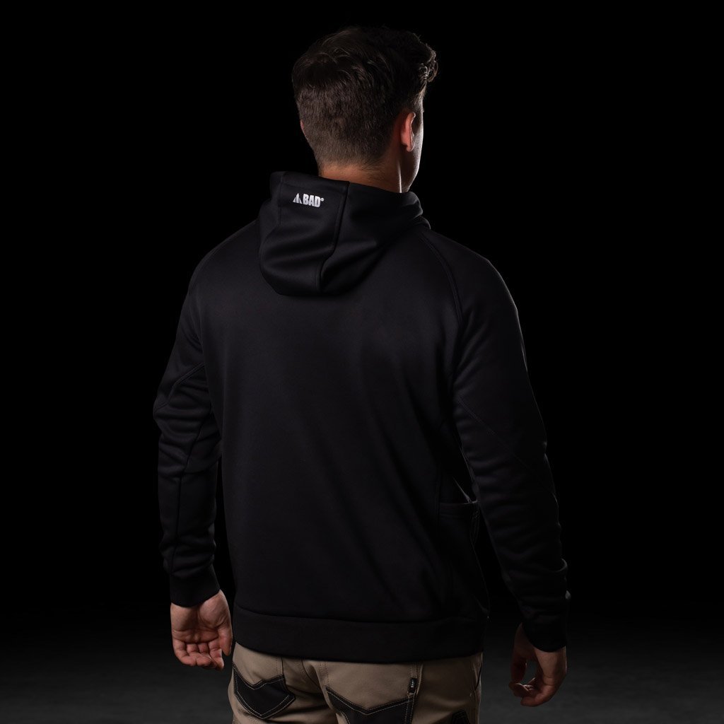 BAD WATERPROOF RAIN-DEFEND™ HI-VIS FLEECE HOODIE