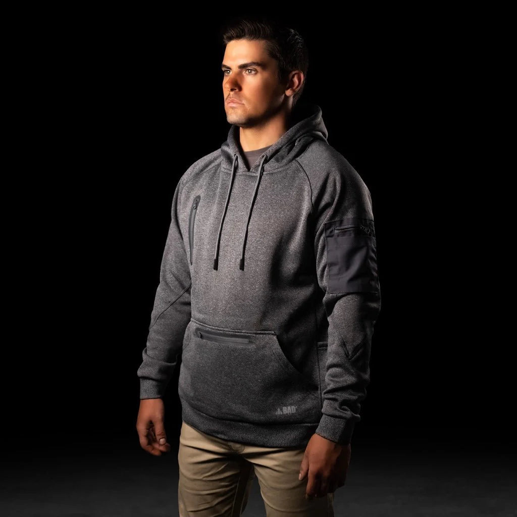 BAD WATER-REPELLENT RAIN-DEFEND™ HI-VIS FLEECE HOODIE