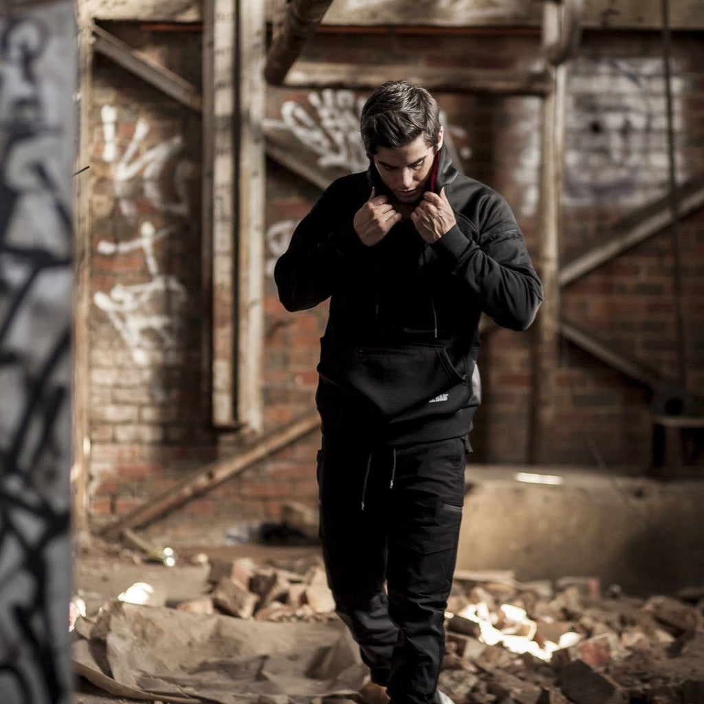 BAD WATERPROOF RAIN-DEFEND™ HI-VIS FLEECE HOODIE