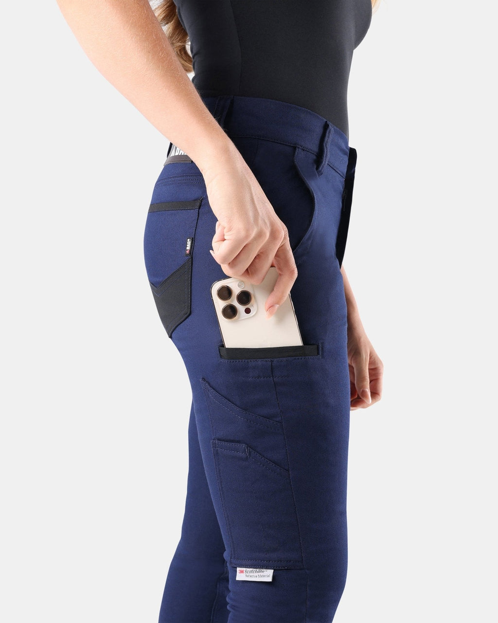 BAD WOMENS FLEX™ HYPERMOVE WORK JEGGINGS WITH 3M TAPE