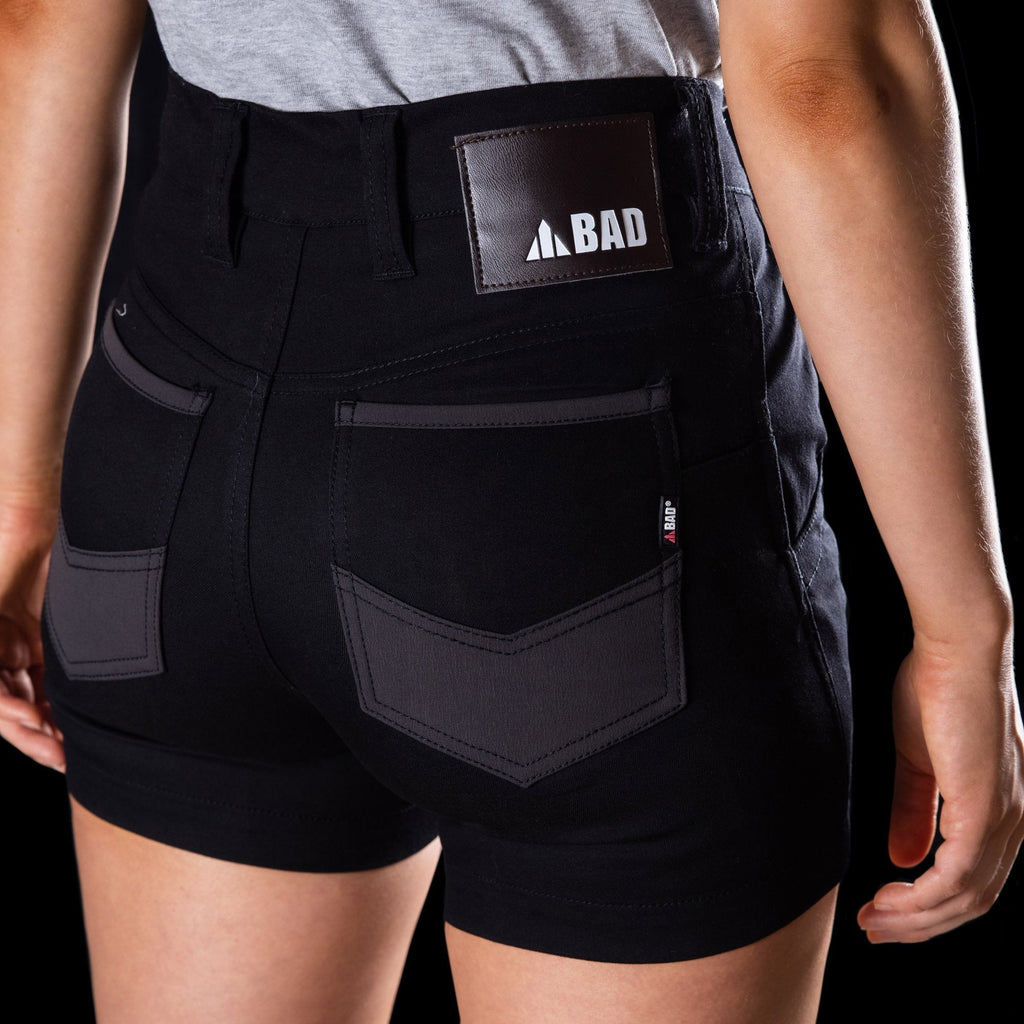 BAD WOMENS FLEX™ HYPERMOVE WORK SHORT SHORTS