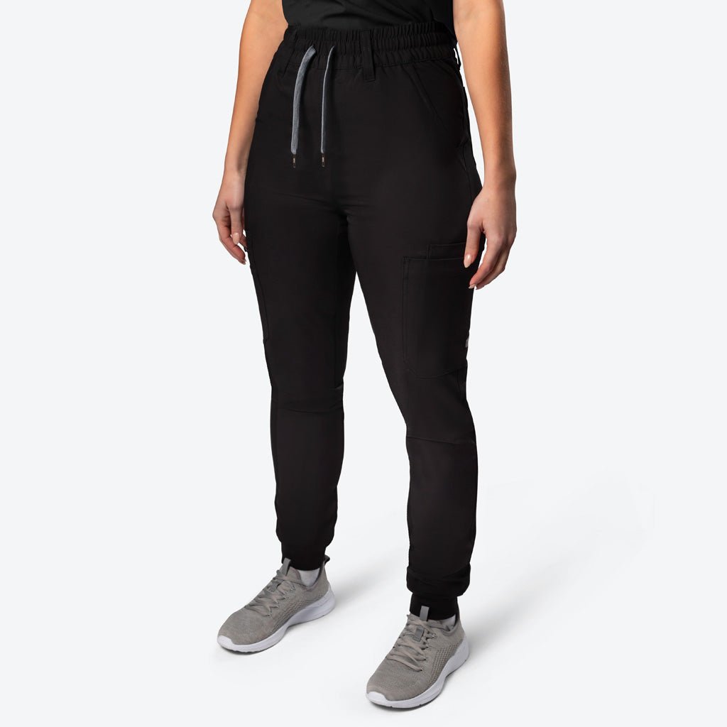 BAD WOMENS REVOLUTIONARY™ SLIM FIT JOGGER SCRUB PANTS