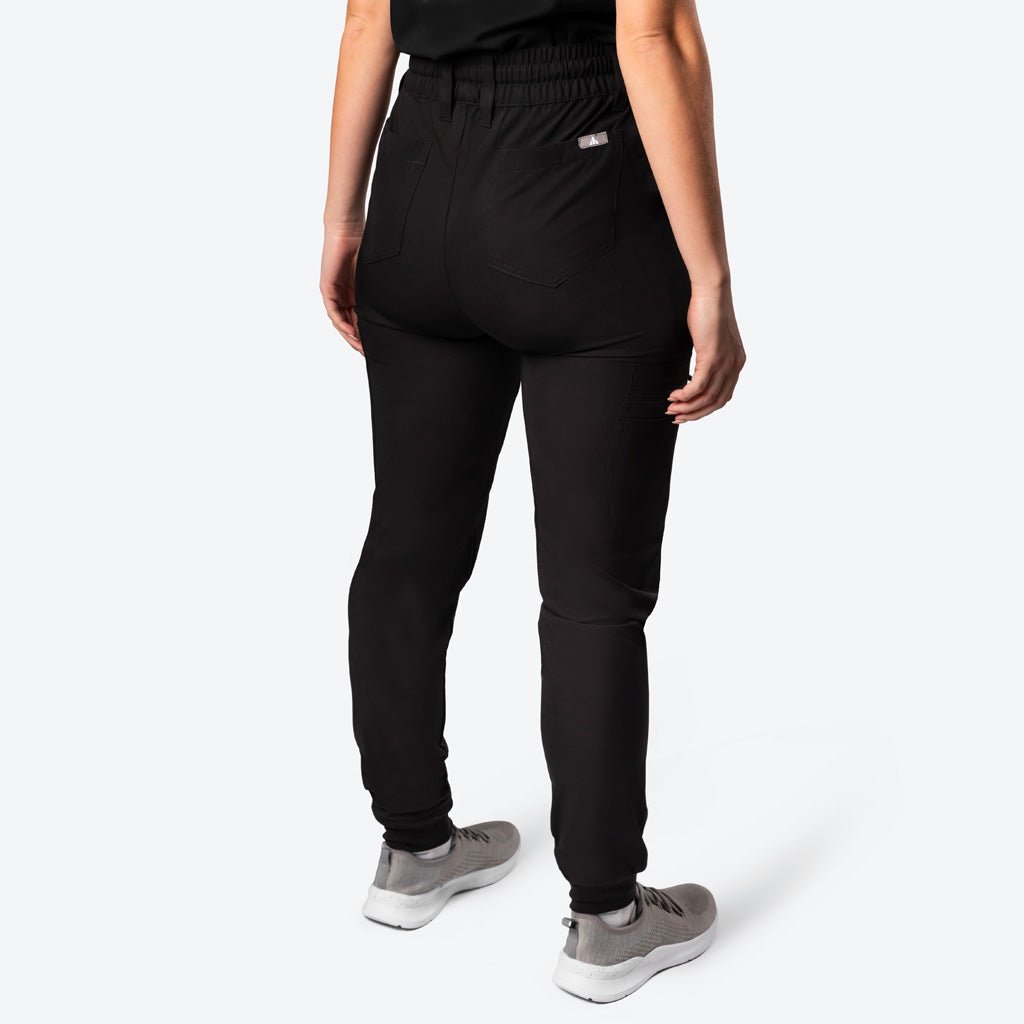 BAD WOMENS REVOLUTIONARY™ SLIM FIT JOGGER SCRUB PANTS