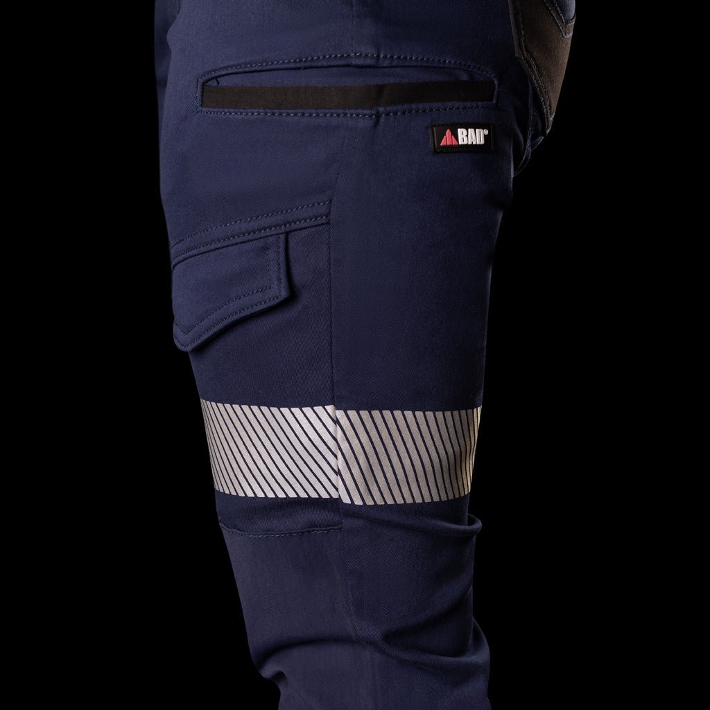 BAD WOMENS SAVIOUR™ CUFFED ELASTIC WAIST WORK PANTS WITH 3M TAPE