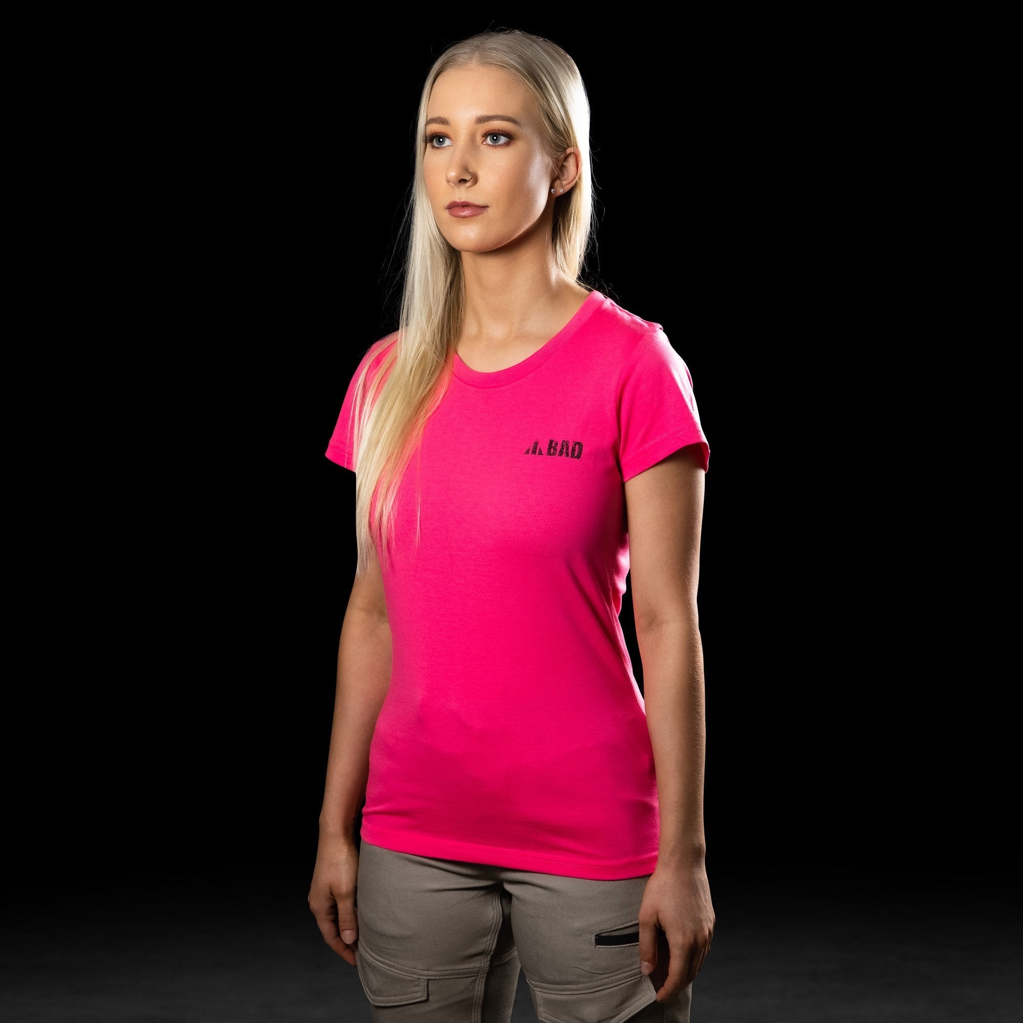 BAD® WOMENS TRADEMARK HI-VIS S/S T-SHIRT