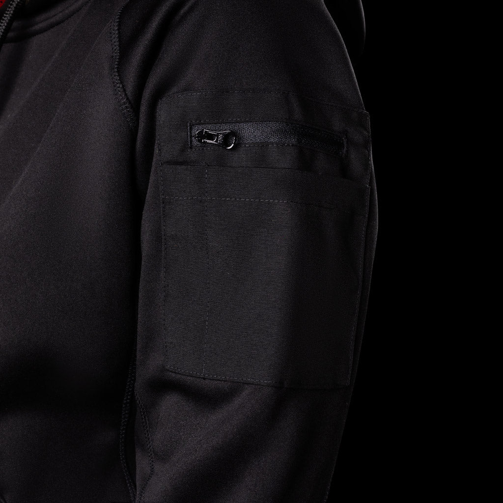 BAD WOMENS WATERPROOF RAIN-DEFEND™ HI-VIS FLEECE HOODIE