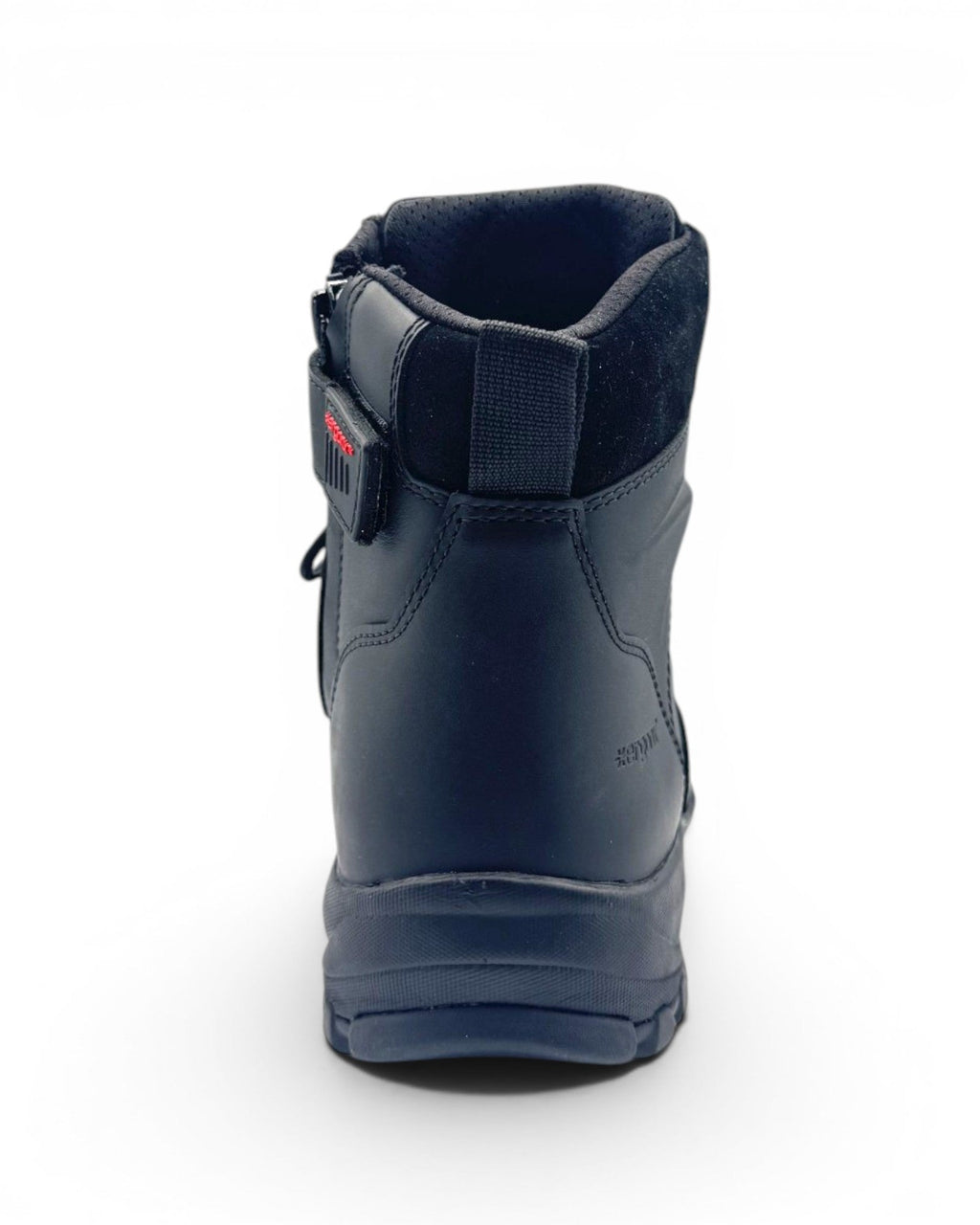 Ergonx Emergency Services Soft Toe Safety Boots Lace Up (Helium) Black