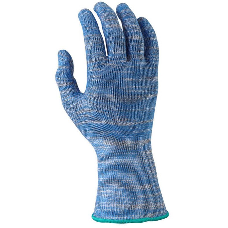 MICROFRESH Cut Resistant Liner Gloves, Category II, Food Grade, Blue