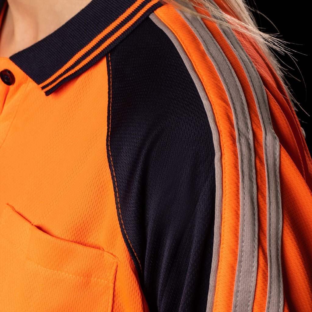 WOMEN'S HI-VIS S/S POLO SHIRT