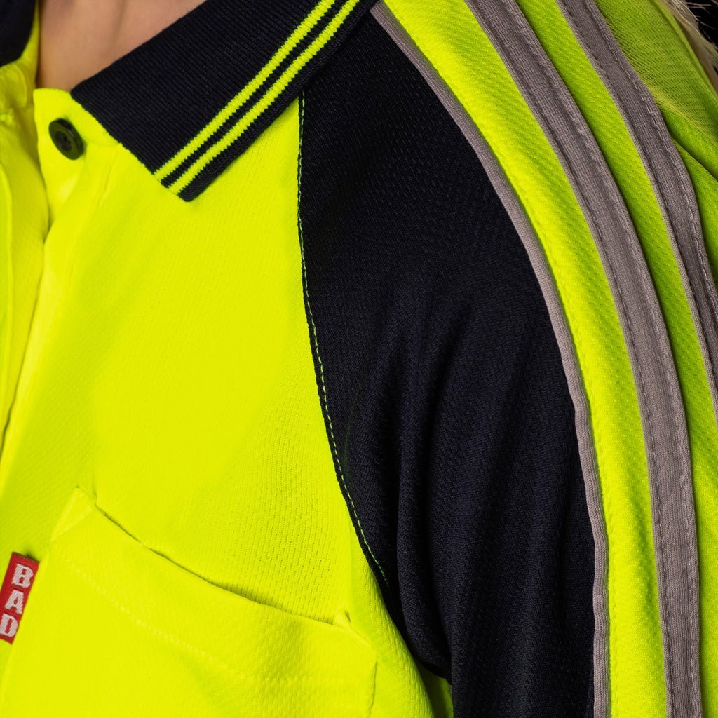 WOMEN'S HI-VIS S/S POLO SHIRT