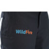 Close-up of fire-resistant fabric and stitching on Clogger Wildfire Pants