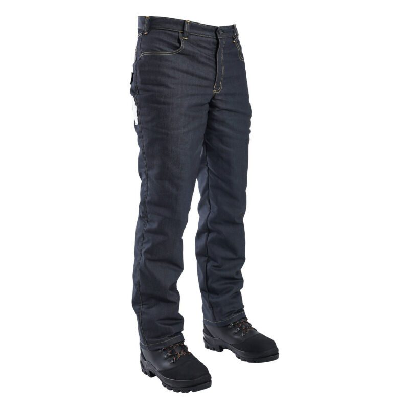 Clogger Denim Chainsaw Protective Pants - front view