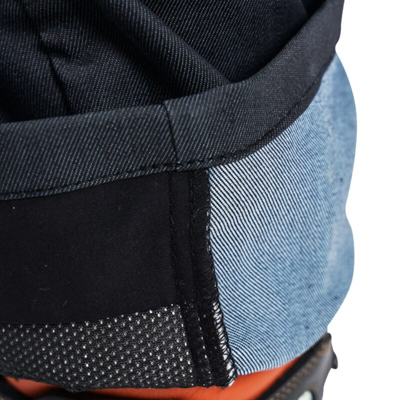 Clogger Denim Chainsaw Protective Pants - inside cuff