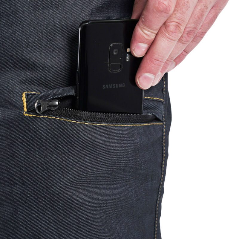 Clogger Denim Chainsaw Protective Pants - phone pocket