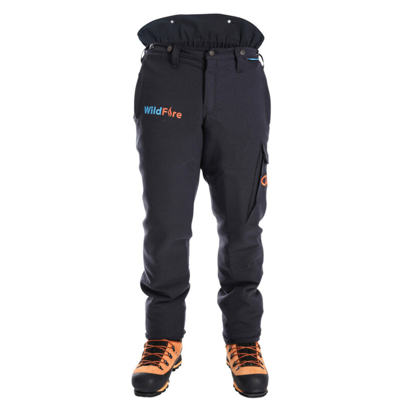 Clogger Wildfire Men's Fire-Resistant Chainsaw Pants – Front View