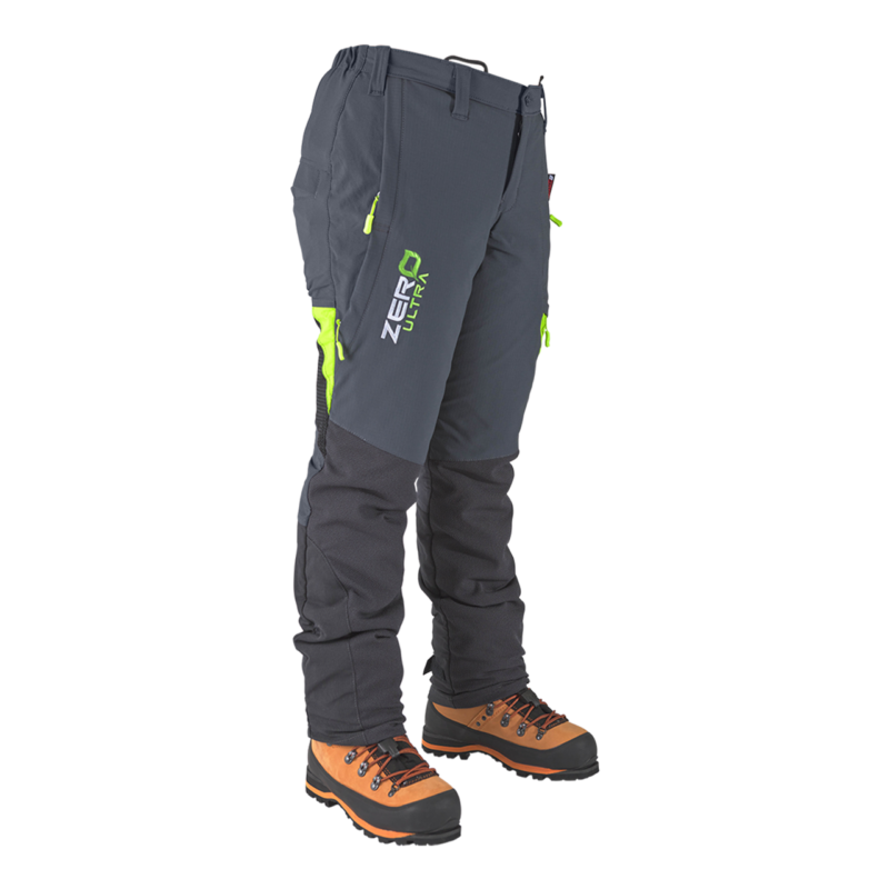Grey Green Chainsaw Pants for Women