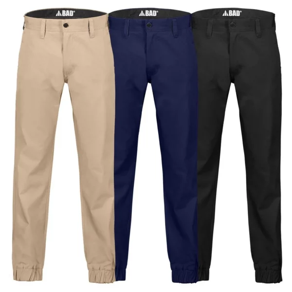 BAD 247™ Slim Fit Cuffed Chino Work Pants | BAD Workwear