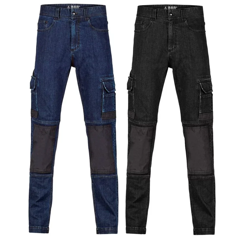 BAD ATTITUDE™ Slim Fit Denim Work Jeans - Image 7