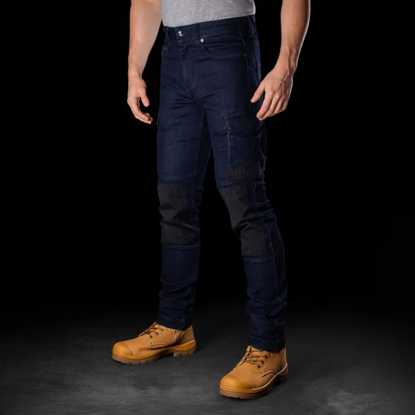 BAD ATTITUDE™ Slim Fit Denim Work Jeans