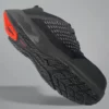 ergonx lithium black orthotic safety shoes sole view