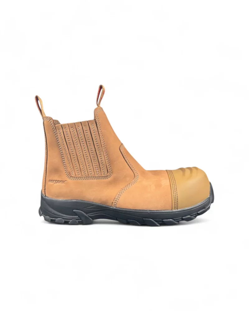 Ergonx Safety Boots – Hydrogen Tan | Slip-On Lightweight Work Boots - Image 6